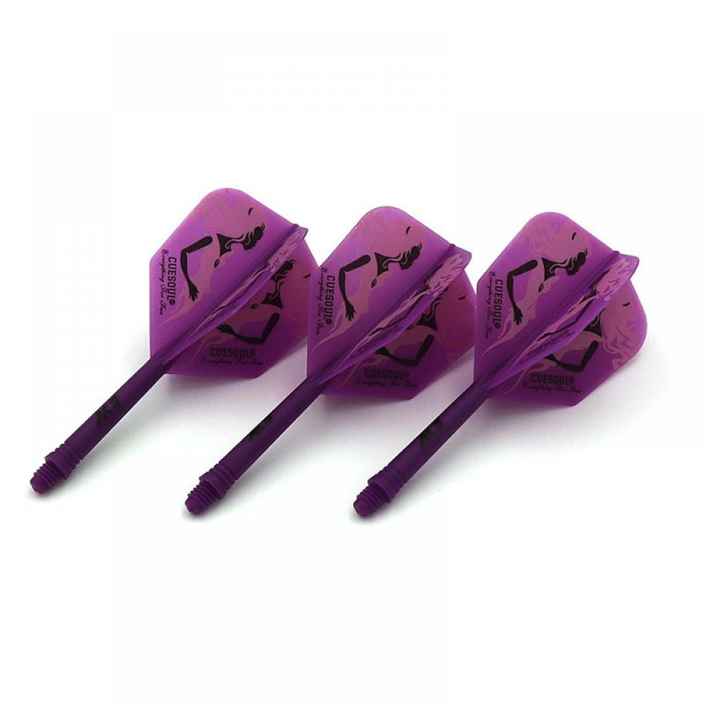  Plumas Cuesoul Flights AK5 Shape  M Purple Woman 