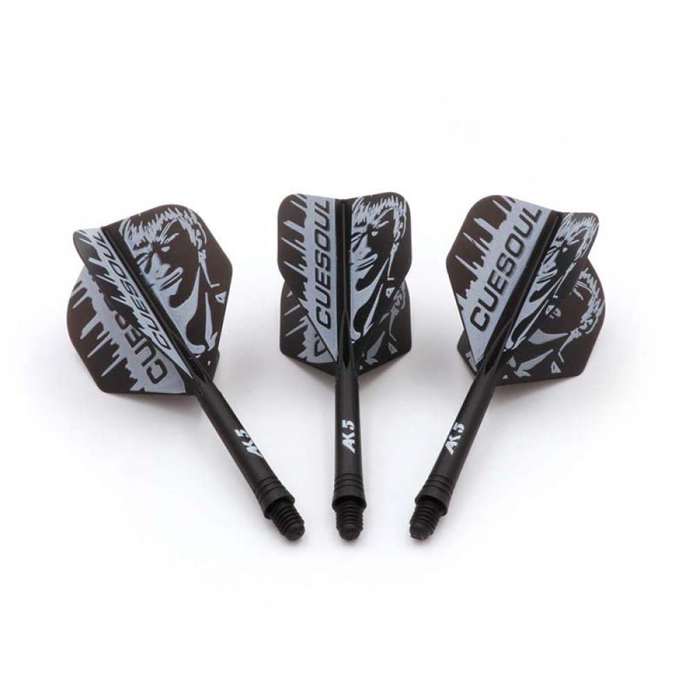  Plumas Cuesoul Flights AK5 Standard M Cuesoul Logo Black 