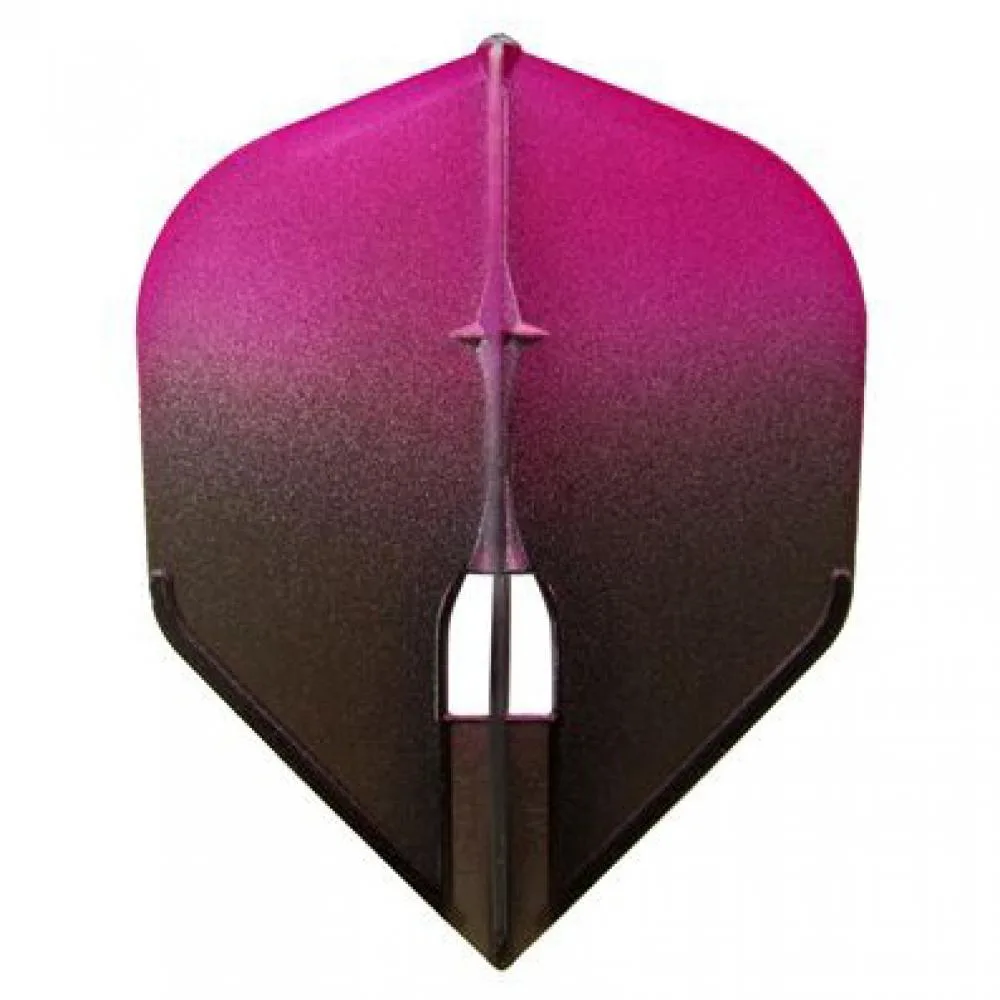 L-Flight Champagne Ring Shape 2 Tone Pink Dart Flights