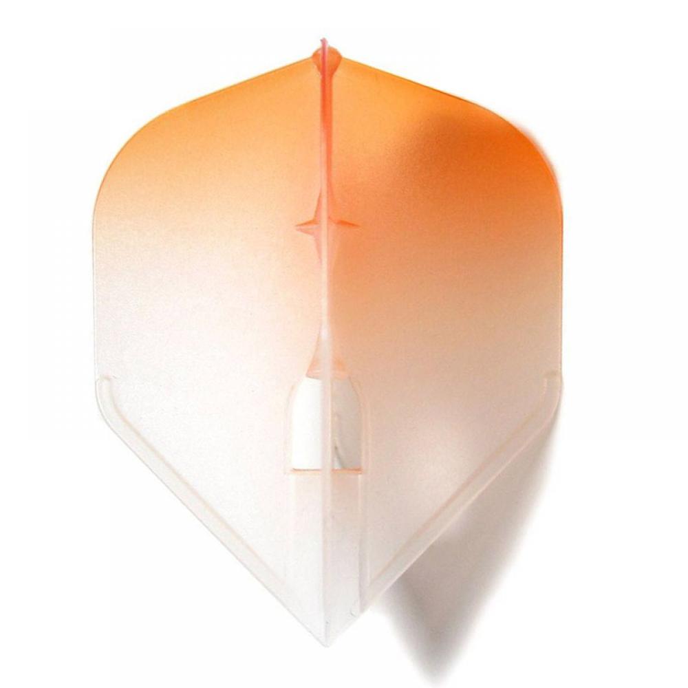 Plumas L-Flight Champagne Ring Shape 2 Tone Orange 