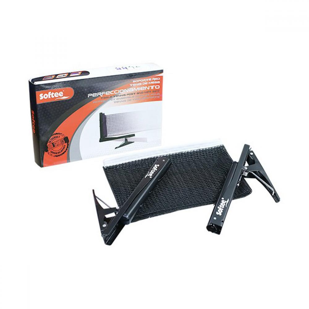 Soporte + Red Tenis Mesa Perfeccionamiento Con Pinza