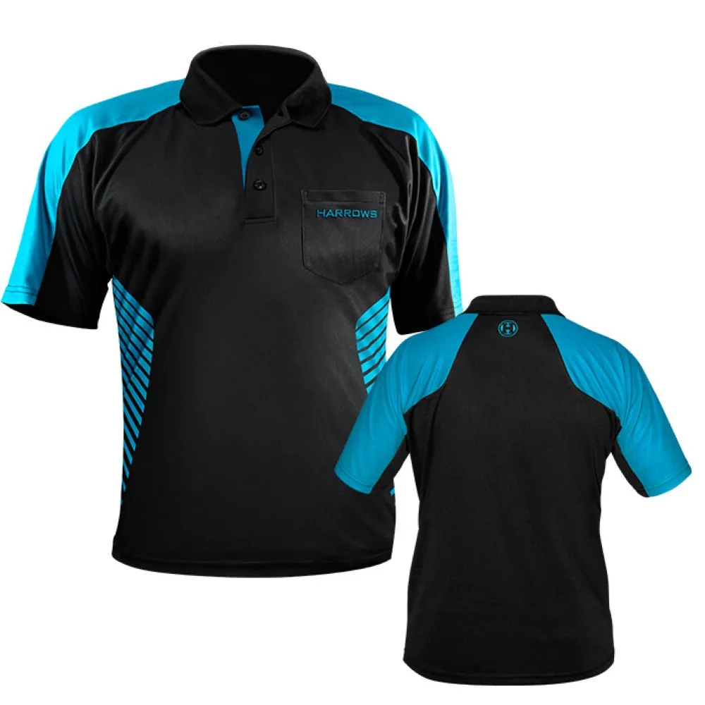 Camiseta Harrows Darts Vivid Aqua XXL