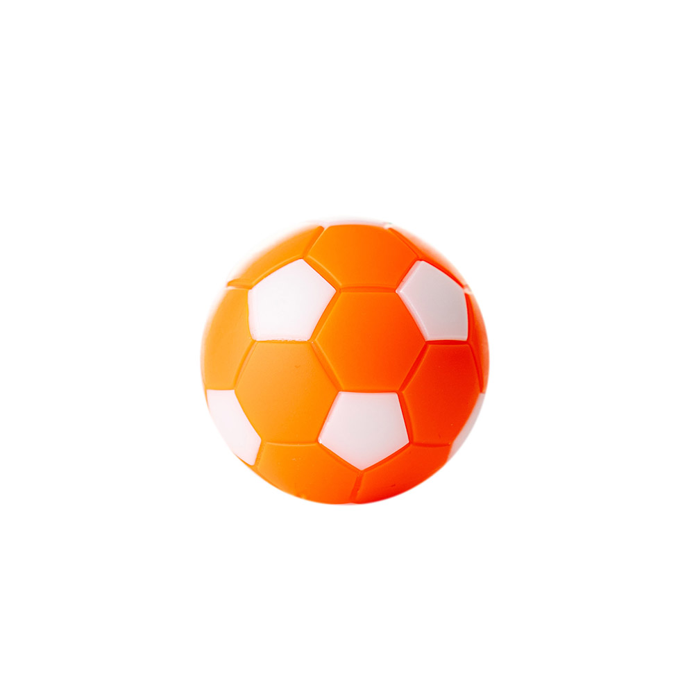 Bola Futbolin Robertson Naranja Blanco 24gr 35mm 1 unid