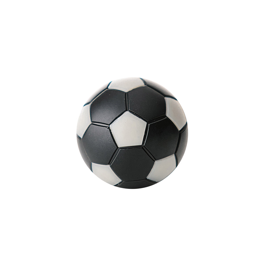 Bola Futbolin Robertson Negra Gris 24gr 35mm 1 unid
