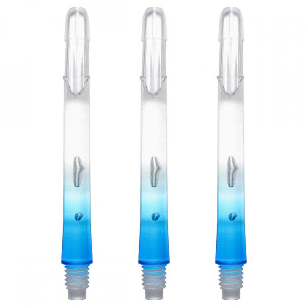  Cañas L-Style L-Shaft Locked Straight 2 Tone Clear Blue 190 32mm 