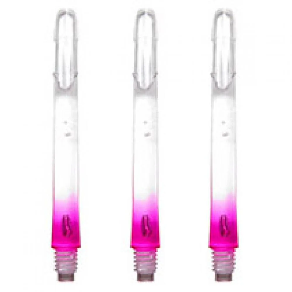  Cañas L-Style L-Shaft Locked Straight 2 Tone Clear Pink 190 32mm 