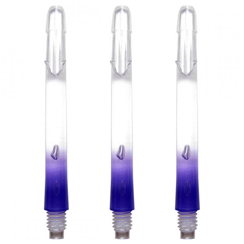 Cañas L-Style L-Shaft Locked Straight 2 Tone Clear Purple 330 46mm 
