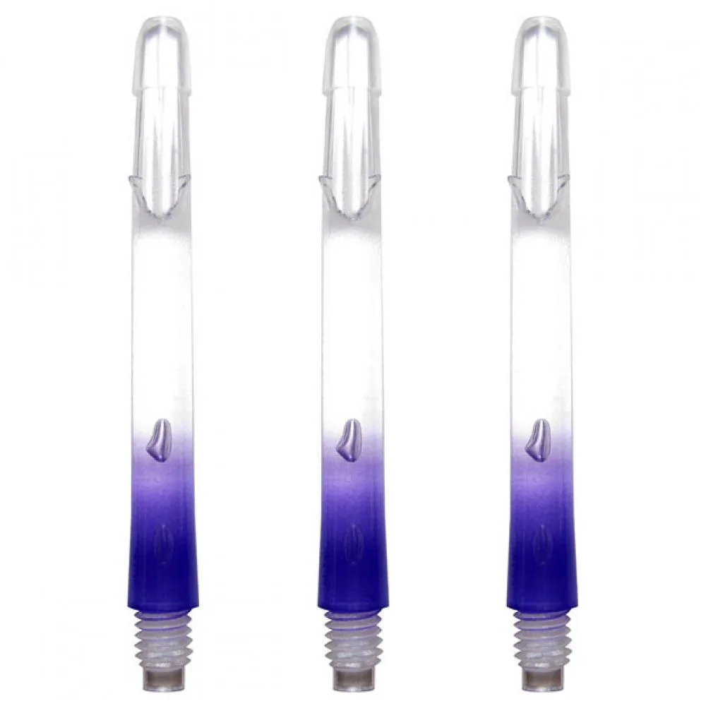  Cañas L-Style L-Shaft Locked Straight 2 Tone Clear Purple 330 46mm 