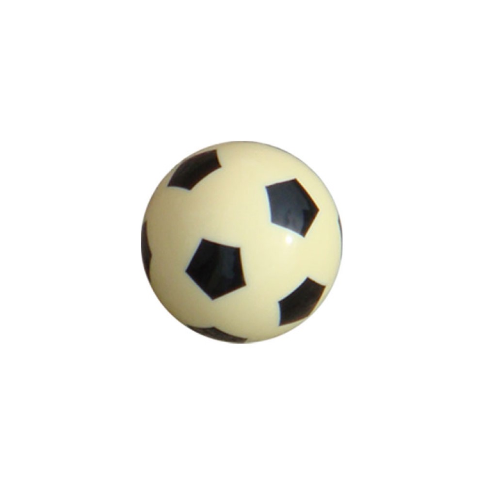 Bola futbolin Balon Resina Color Blanco Brillo 33g 33mm