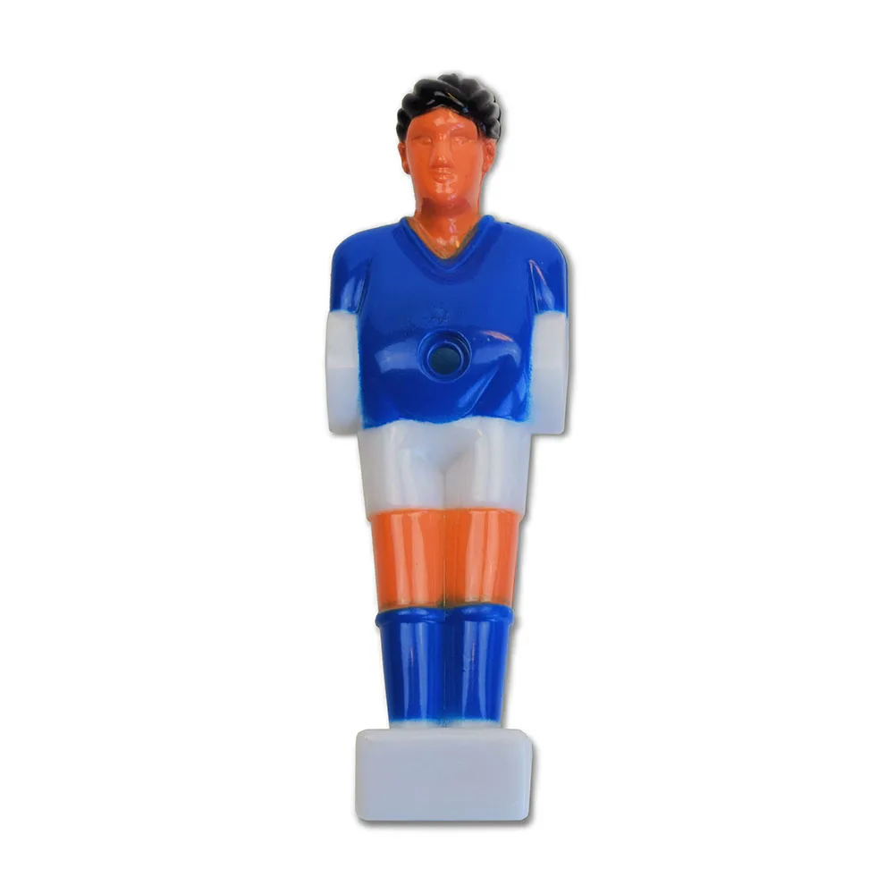 Jugador Futbolines Plastico Azul Blanco 13mm