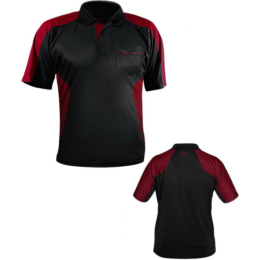 Camiseta Harrows Darts Vivid Red XL