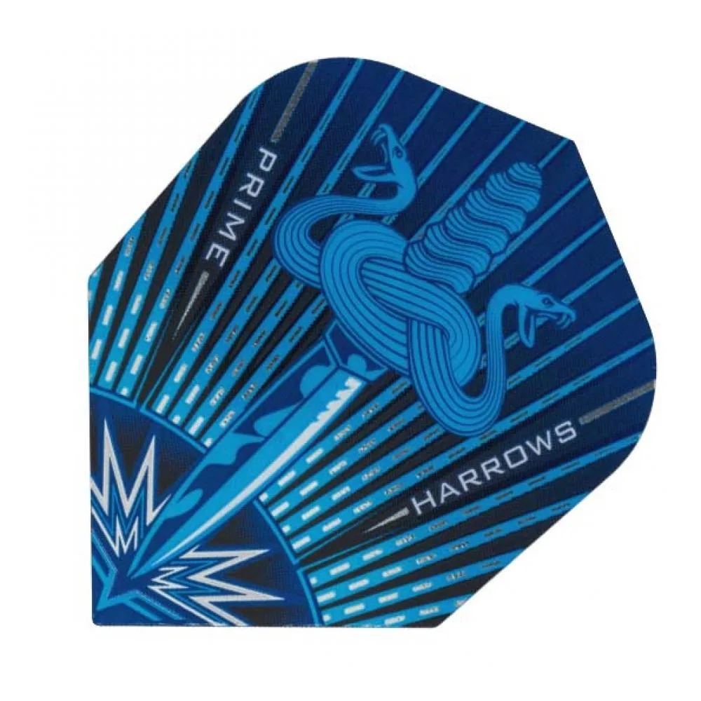  Plumas Harrows Darts Flights Prime Blue Sword 