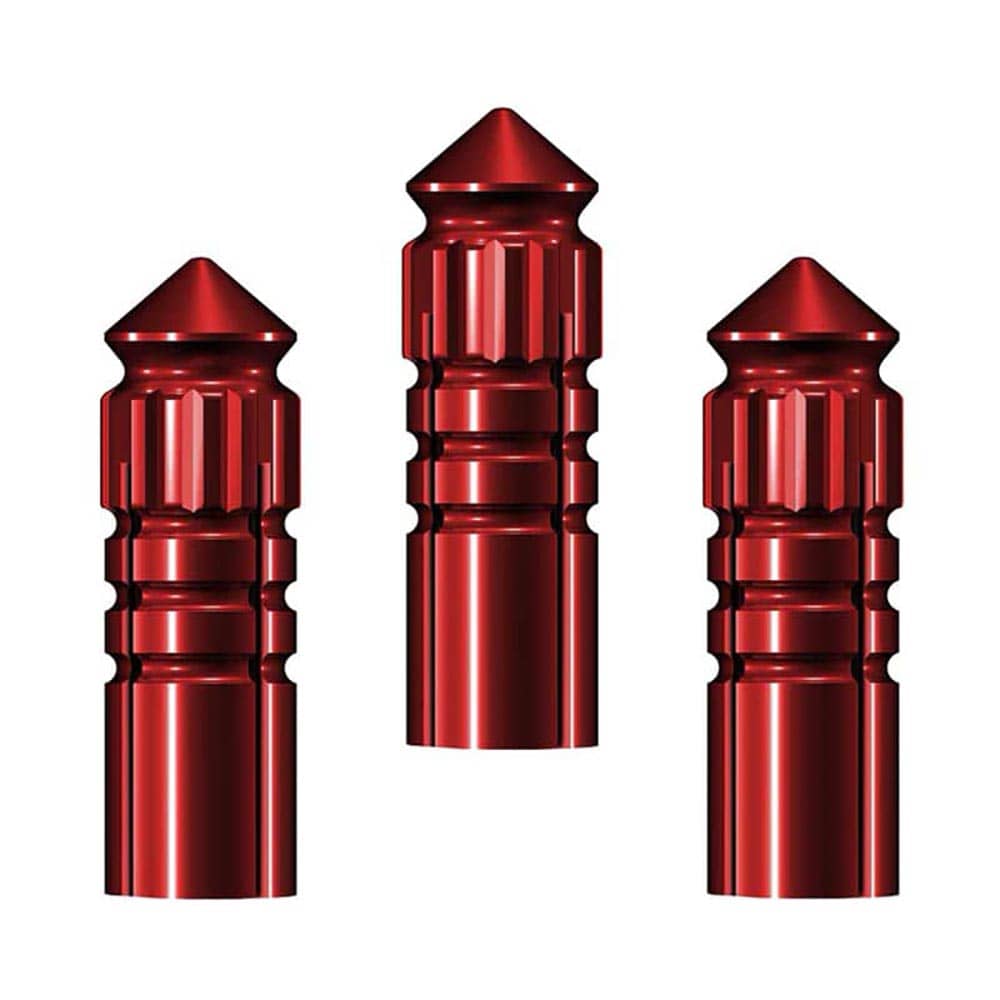Protector Plumas Aluminio Mission F-Protect 3 Unidades Rojo