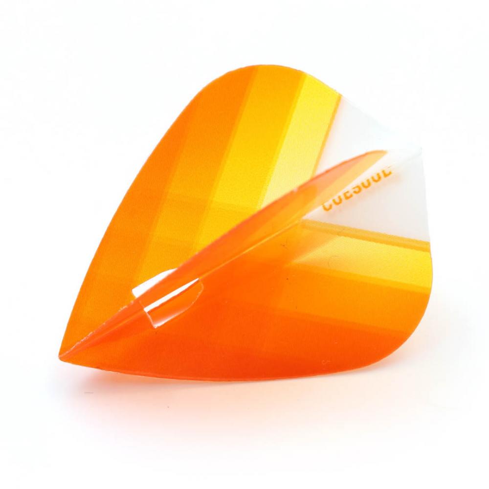  Plumas Flights Darts Cuesoul Koff AK6 Kite Orange 