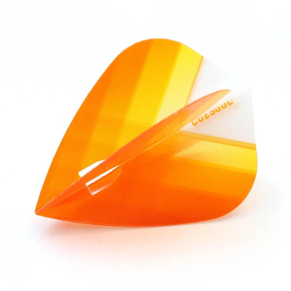  Plumas Flights Darts Cuesoul Koff AK6 Kite Orange 