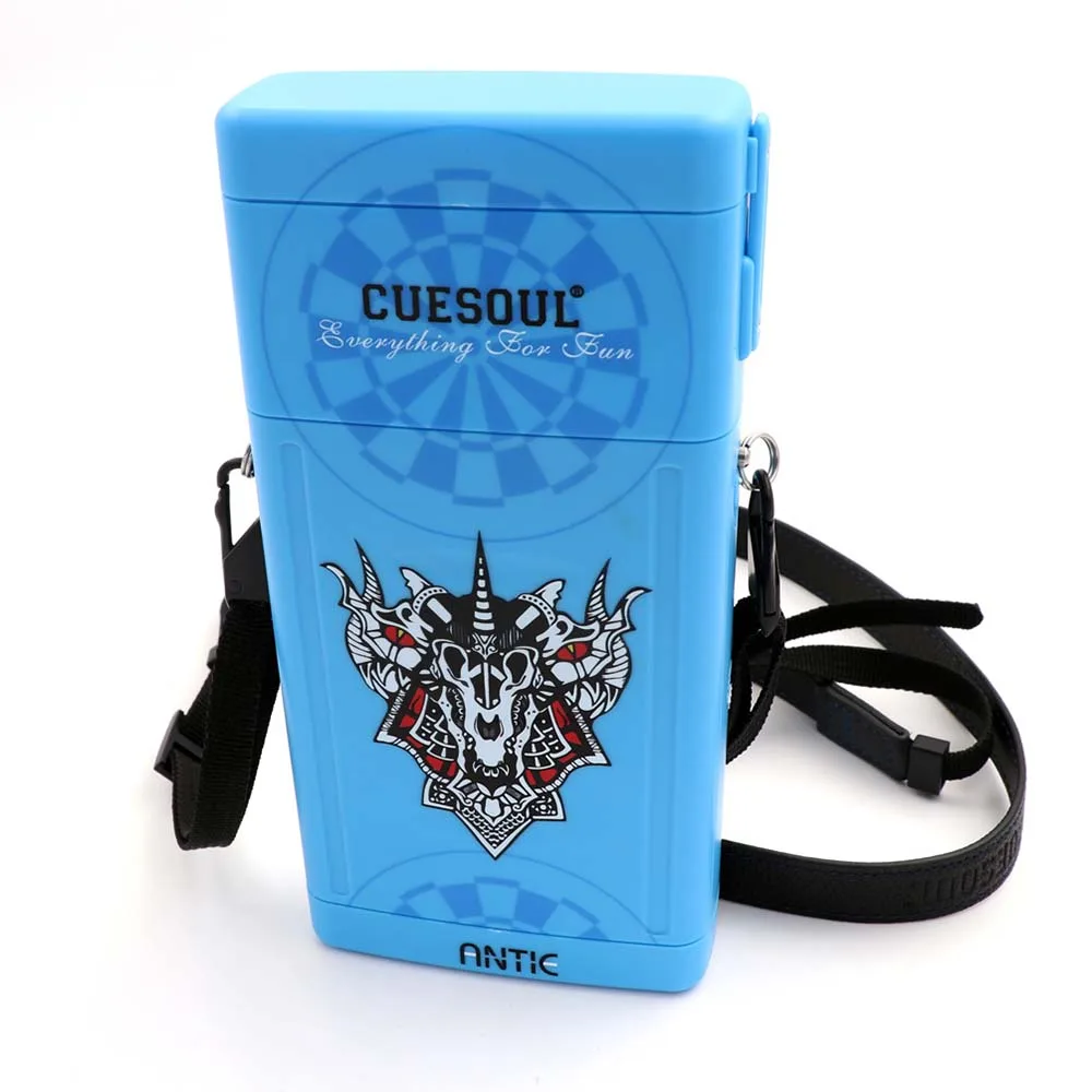 Custodia Freccette Cuesoul Antie Light Blue Demon