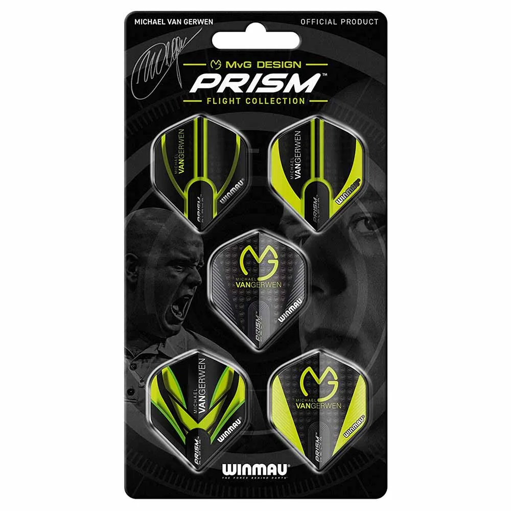 Winmau Darts Michael Van Gerwen Design Prism Collection Flights