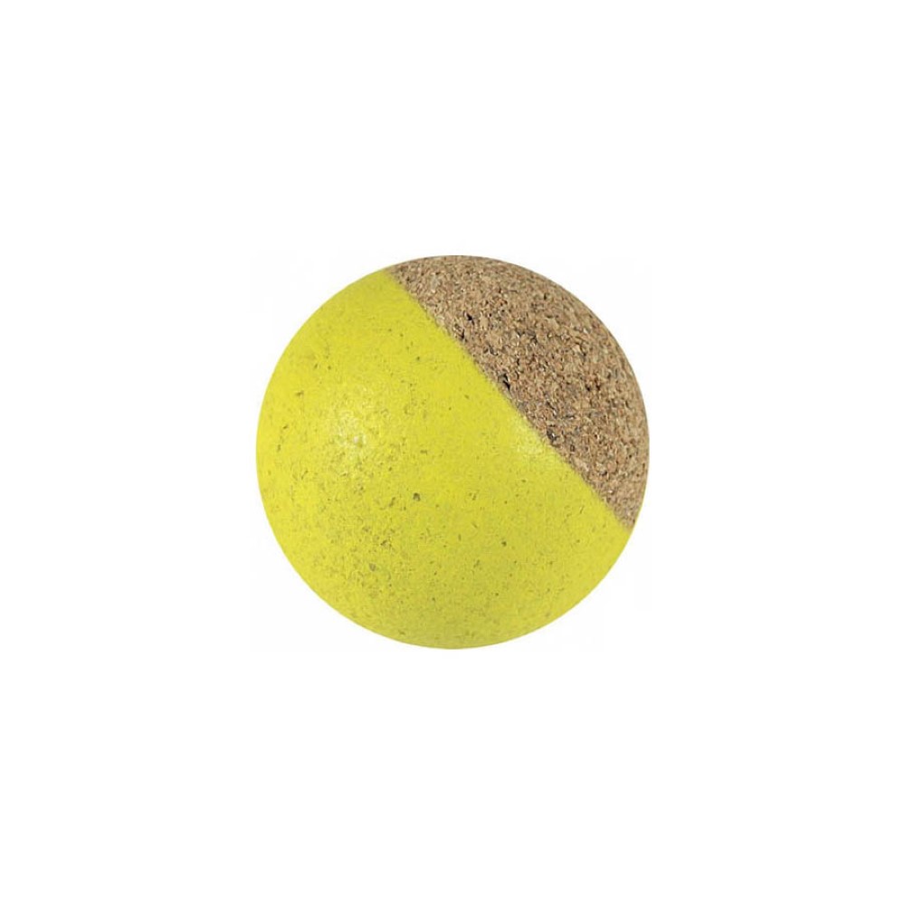 Bola Futbolin Corcho Amarillo 13 gramos 34mm 1 unid