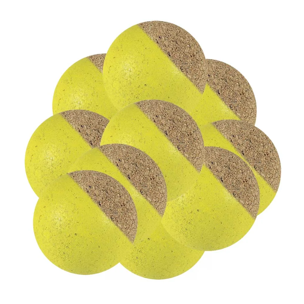 Futbolin Corcho Amarillo 13 gramos 34mm 10 unid