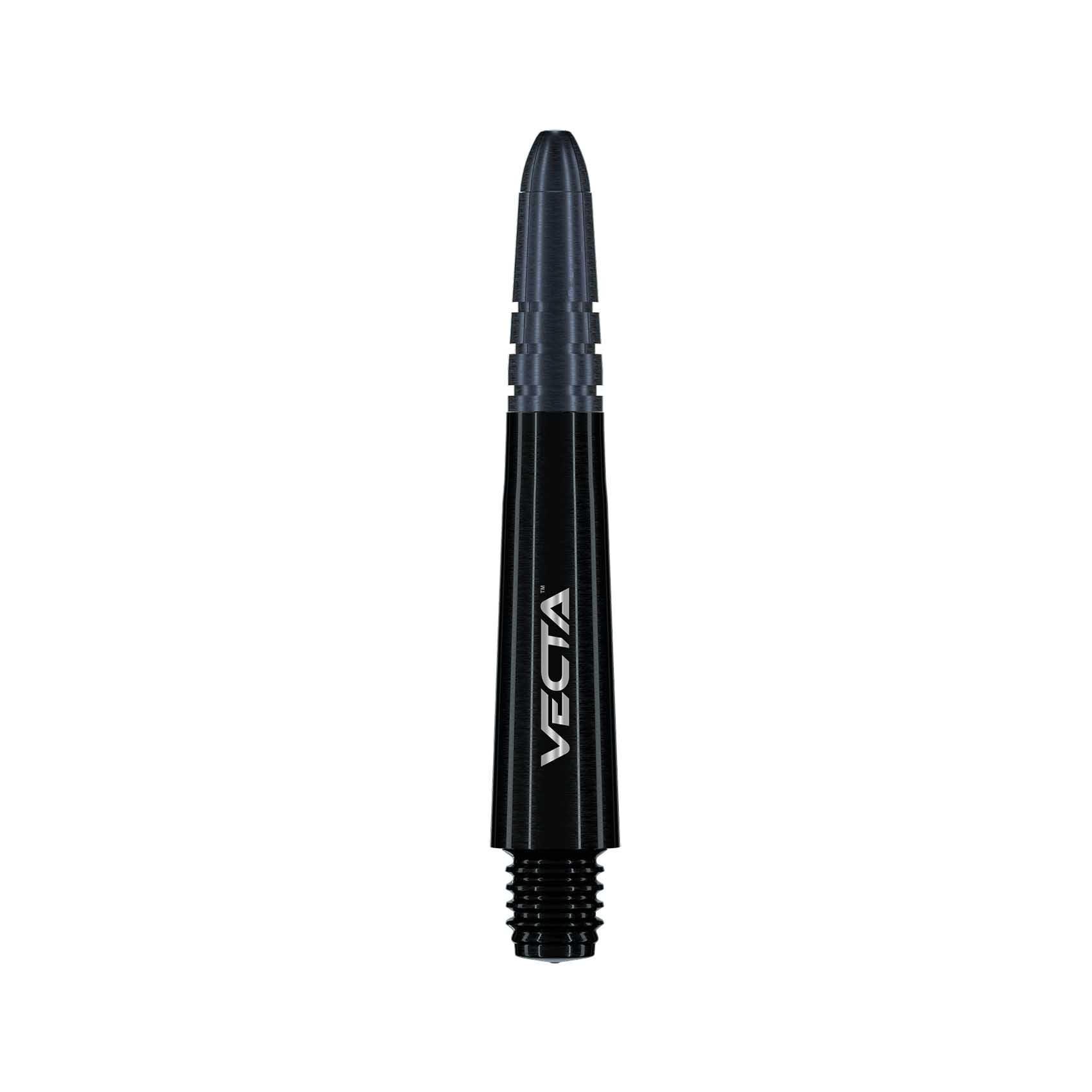  Cañas Winmau Darts Vecta Shaft Negra 34mm 
