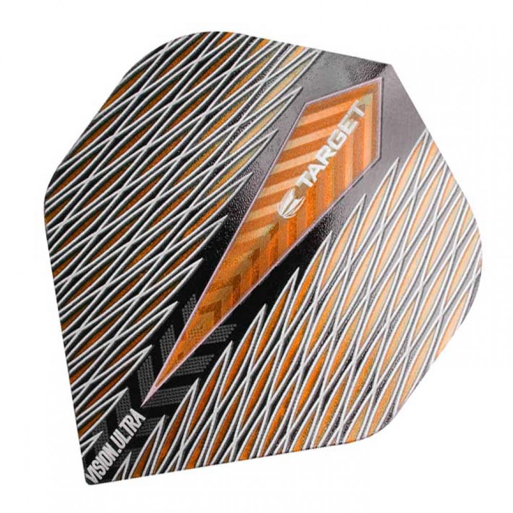  Plumas Target Darts Vision Ultra Quartz Std NO2 Naranja 