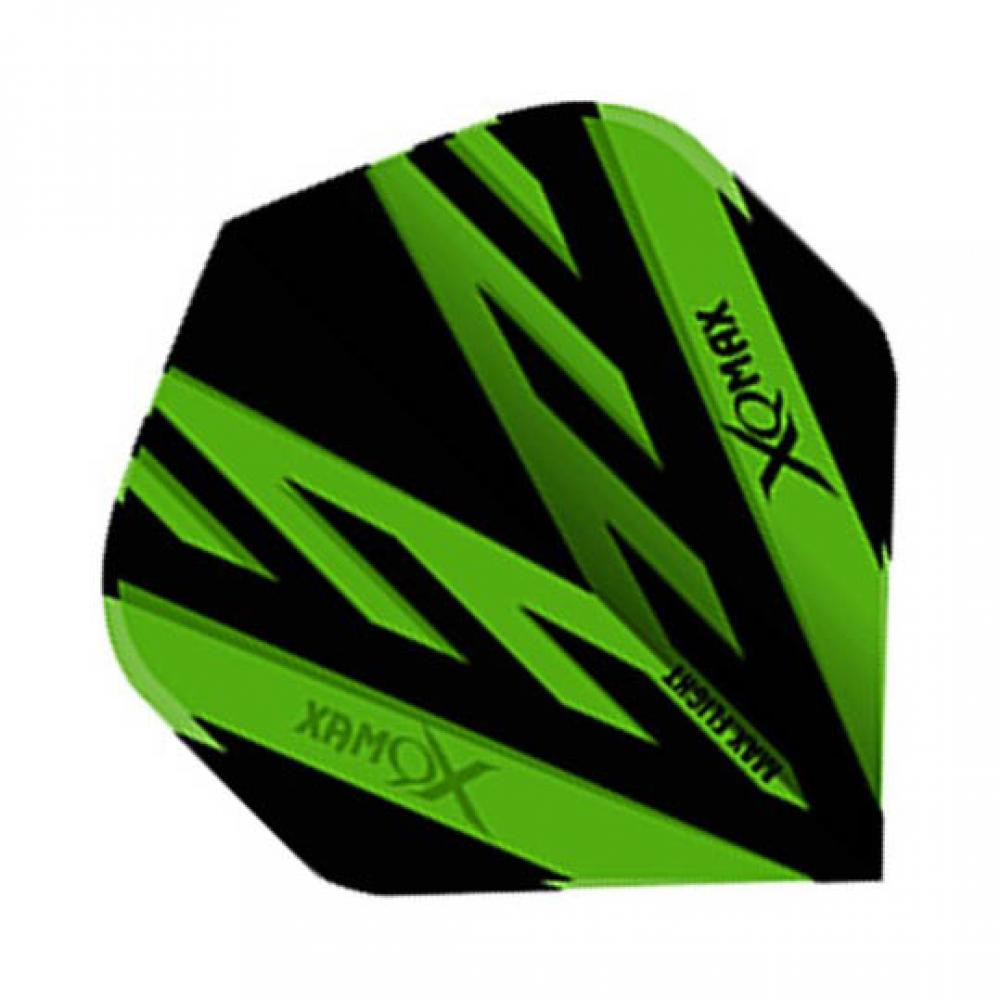 Plumas Flights XQMax Darts Standard Green 
