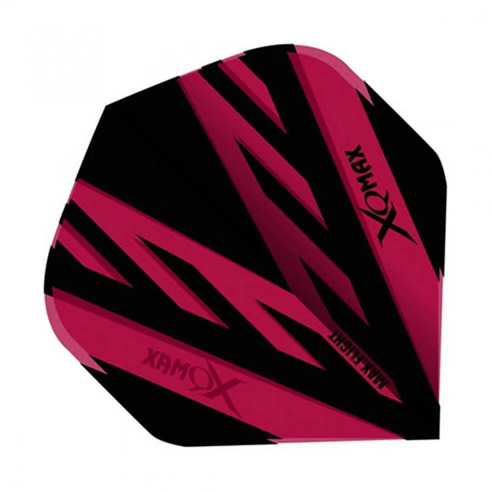  Plumas Flights XQMax Darts Standard Red 