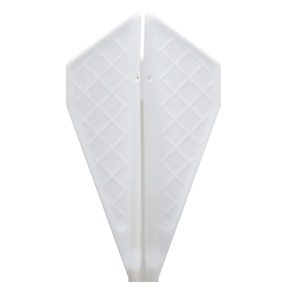  Plumas Cosmo Darts Flights Flight Pro V-1 White 