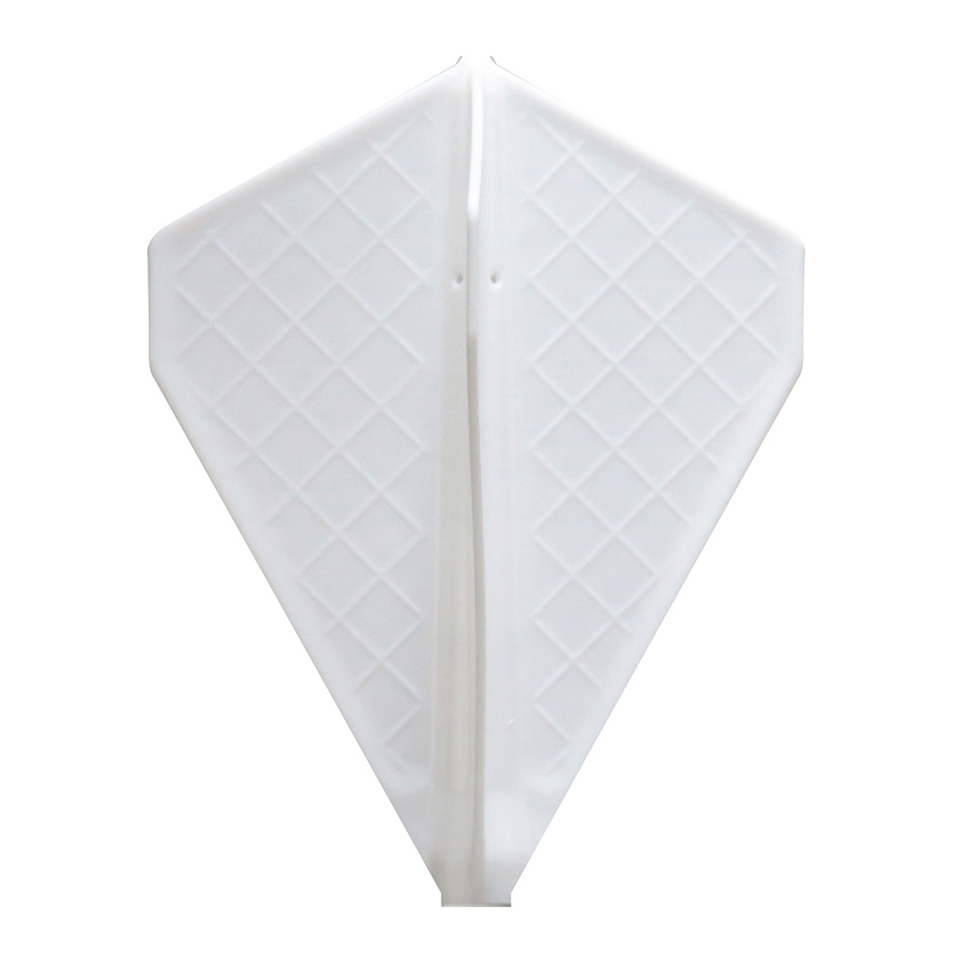  Plumas Cosmo Darts Flights Flight Pro V-4 White 