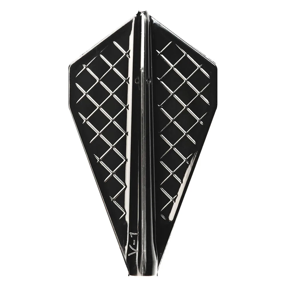  Plumas Cosmo Darts Flights Flight Pro V-1 Black 