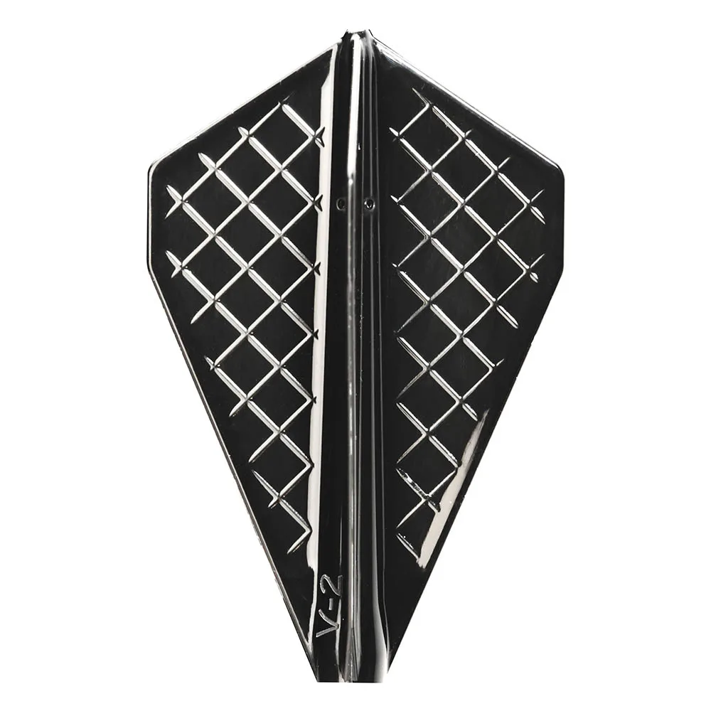  Plumas Cosmo Darts Flights Flight Pro V-2 Black 
