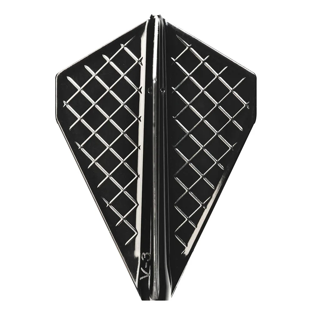  Plumas Cosmo Darts Flights Flight Pro V-3 Black 