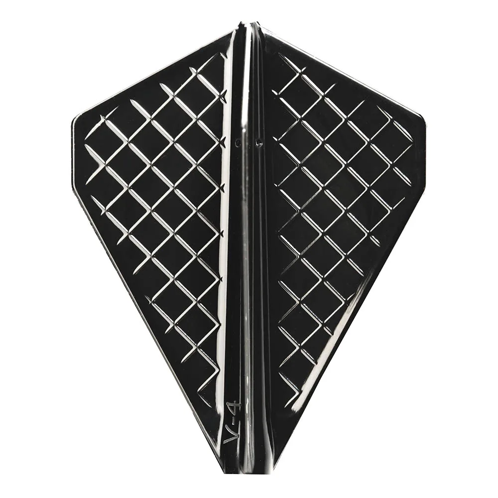  Plumas Cosmo Darts Flights Flight Pro V-4 Black 