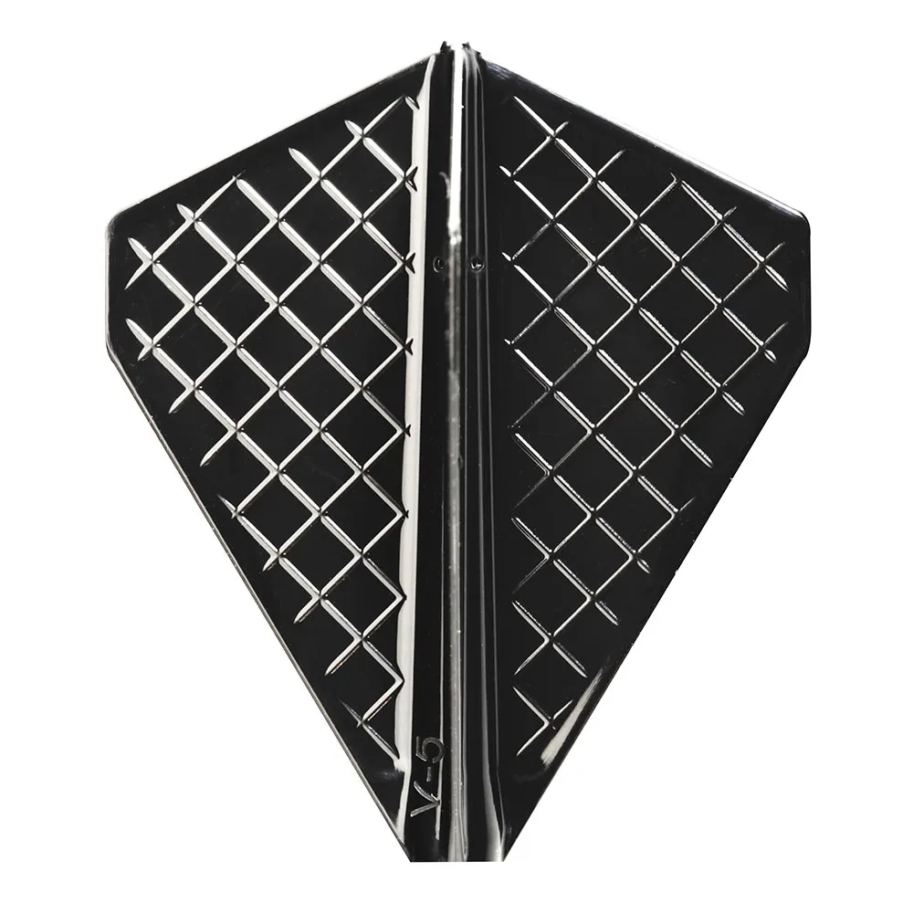  Plumas Cosmo Darts Flights Flight Pro V-5 Black 