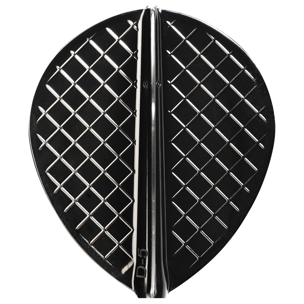  Plumas Cosmo Darts Flights Flight Pro D-5 Black 