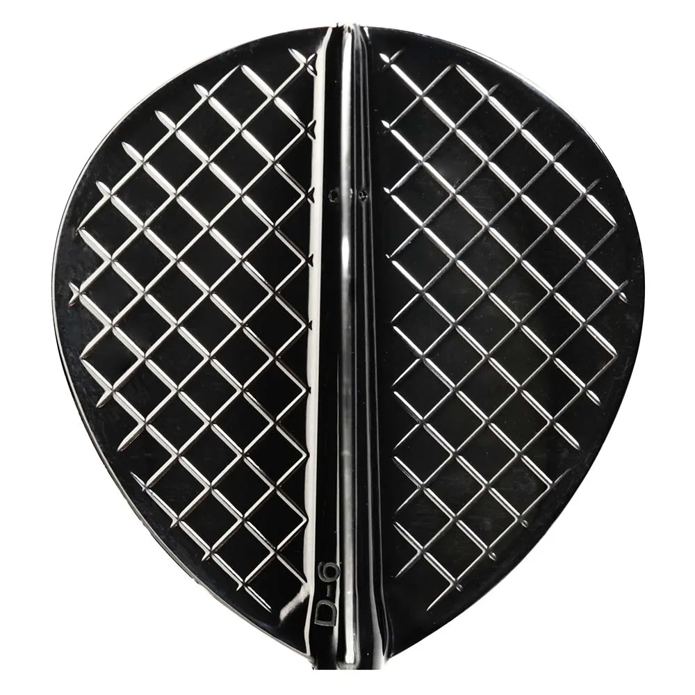  Plumas Cosmo Darts Flights Flight Pro D-6 Black 