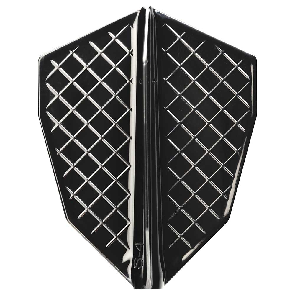  Plumas Cosmo Darts Flights Flight Pro S-4 Black 