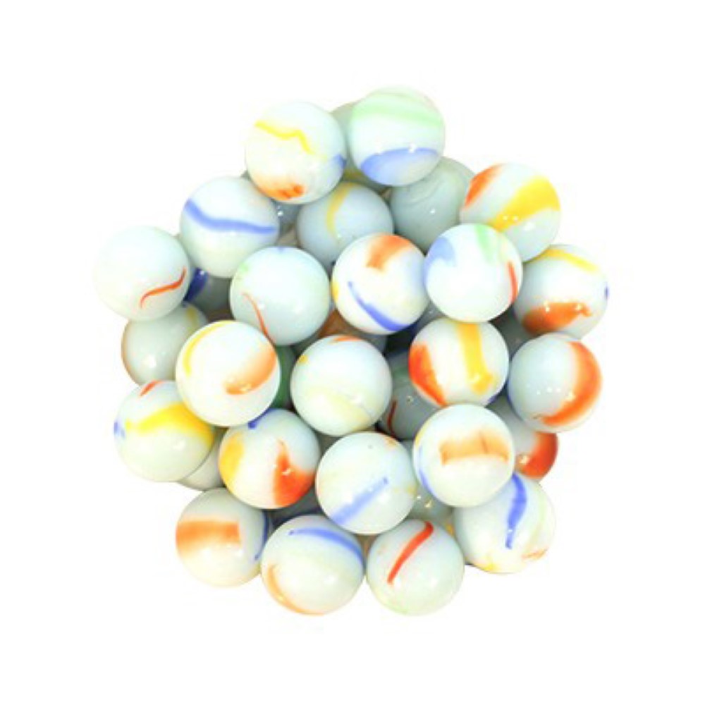 Bolsa Canicas Efecto Porcelana 1.6cm 50 unidades