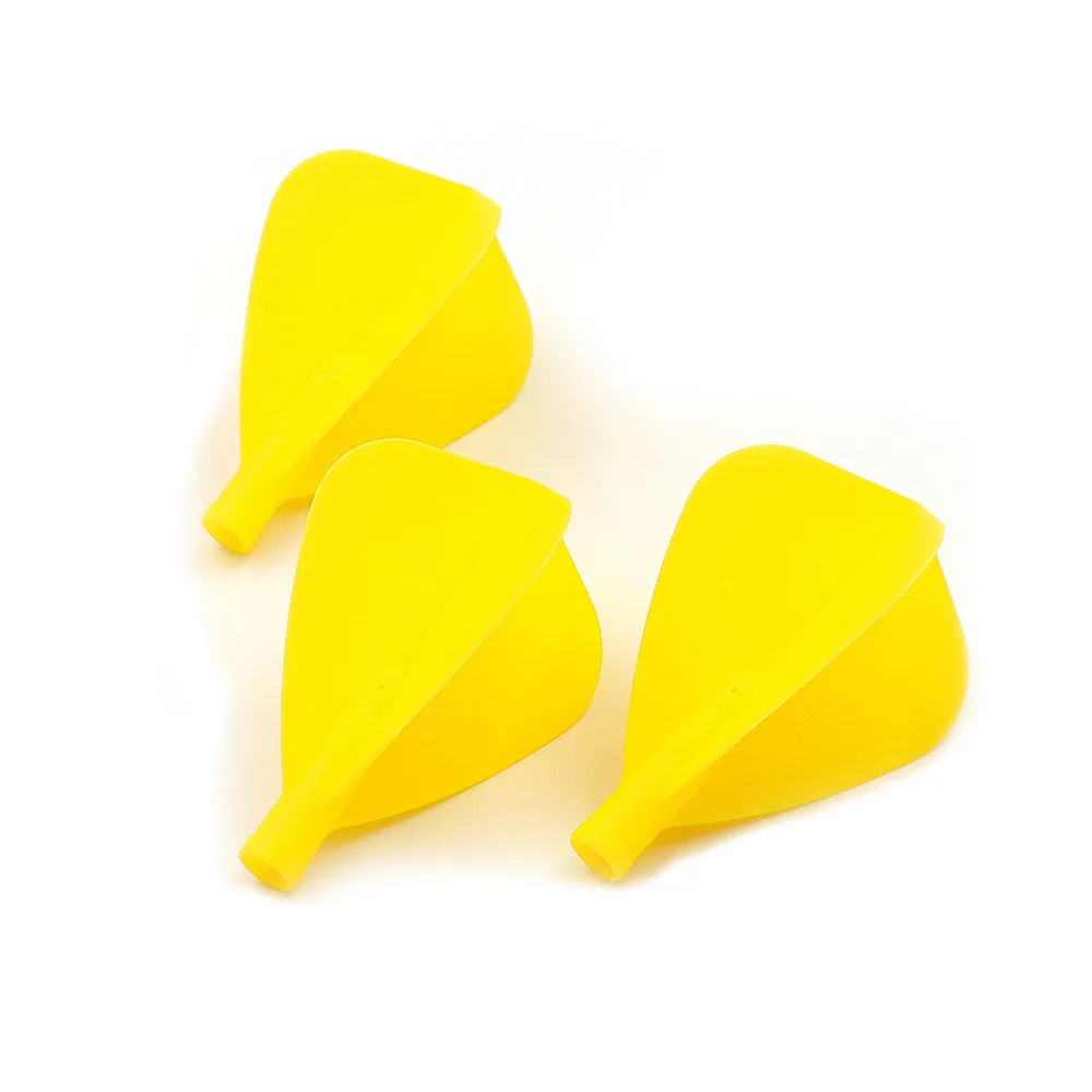  Plumas Flights Darts Cuesoul Tero AK4 Amarilla Kite 