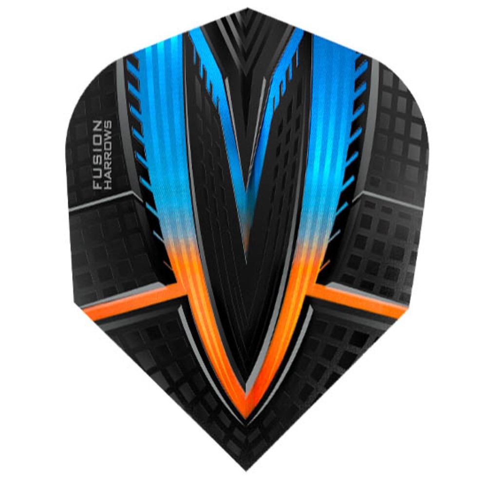 Harrows Darts Flights Fusion Aqua Orange 4405.. Manuelgil