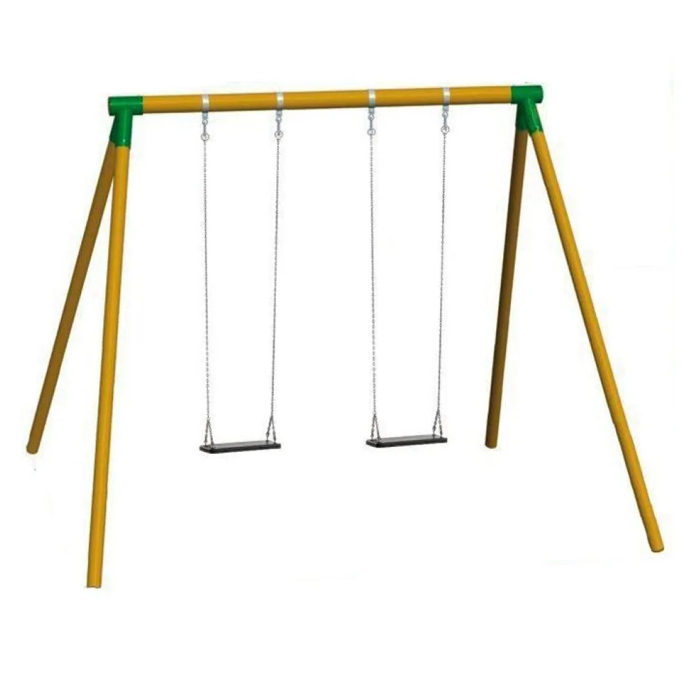 Columpio Doble Masgames Fuji Adultos Asientos Cuerdas
