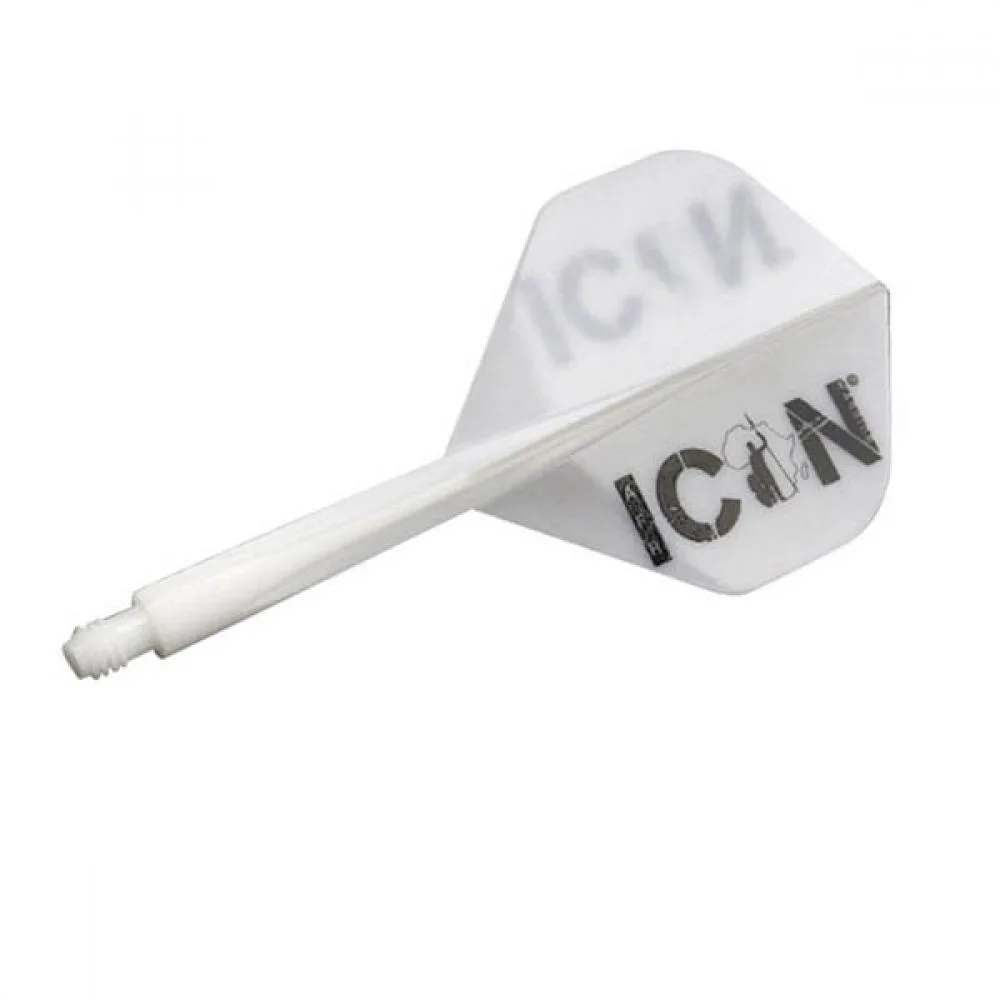 Ailettes Condor Axe Standard Africa Warrior White Moyen 27.5mm 3 Pcs.