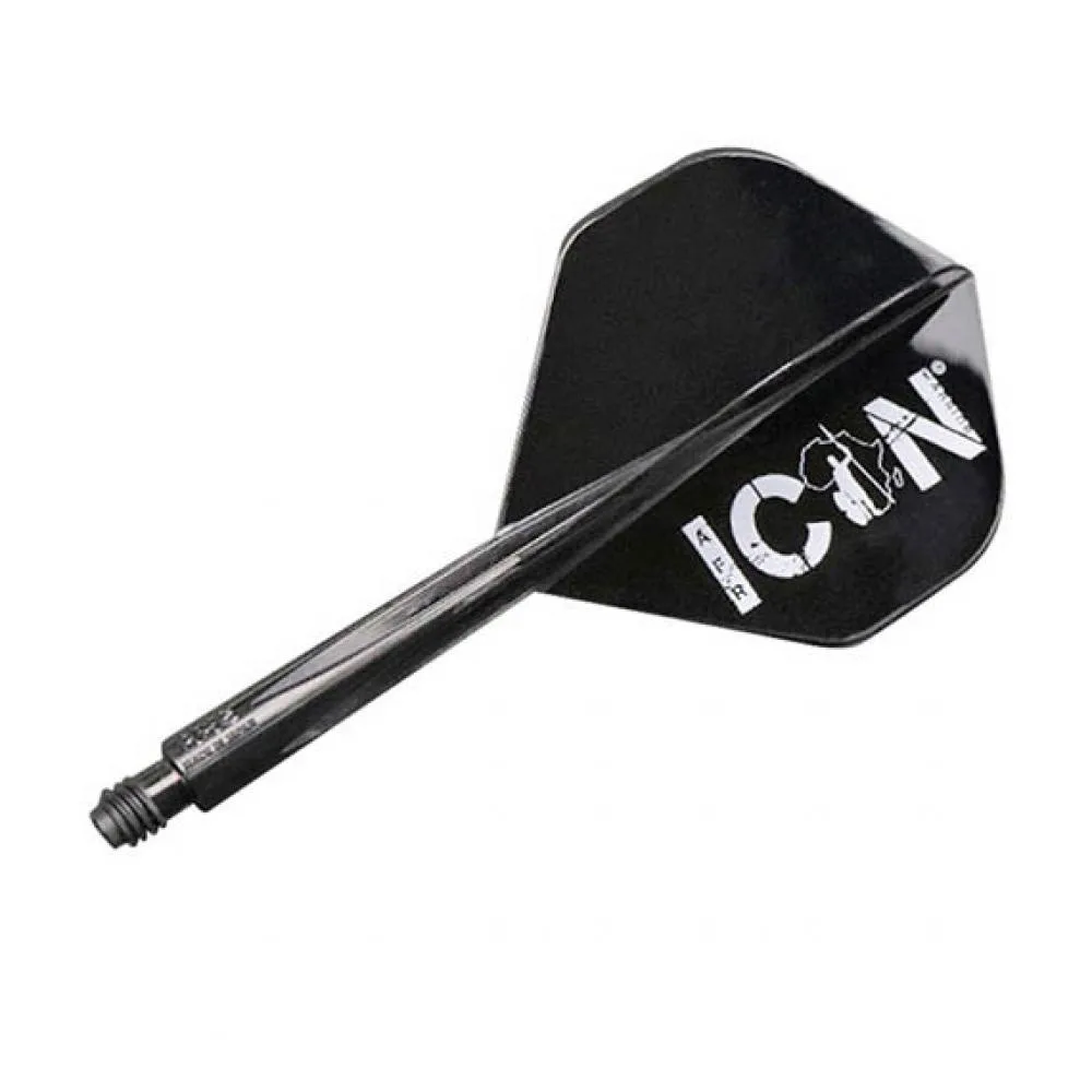 Ailettes Condor Axe Standard Africa Warrior Black S 21.5m 3 Pcs.