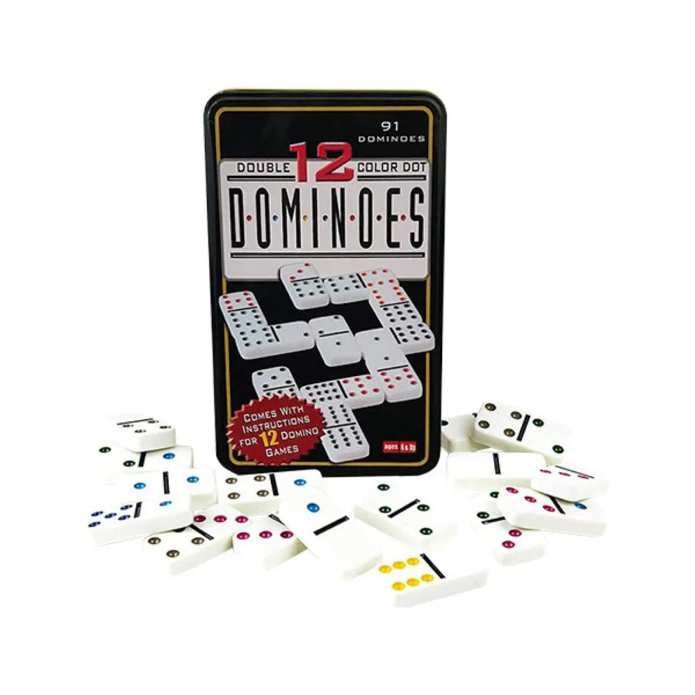 JUEGO DE DOMINÓ PLUS MULTICOLOR