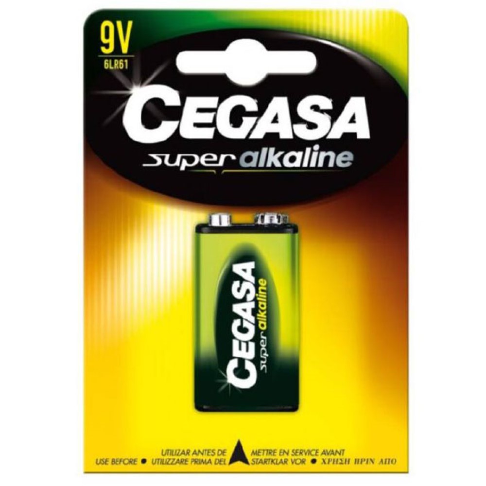 Pila Cegasa 6LR61 9V Super Alkalina 1 unid.