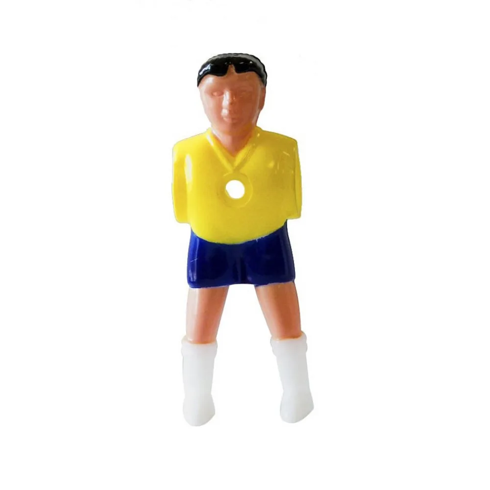 Jugador Futbolines Plastico Pies Separados 16mm  Brasil 1 unidades