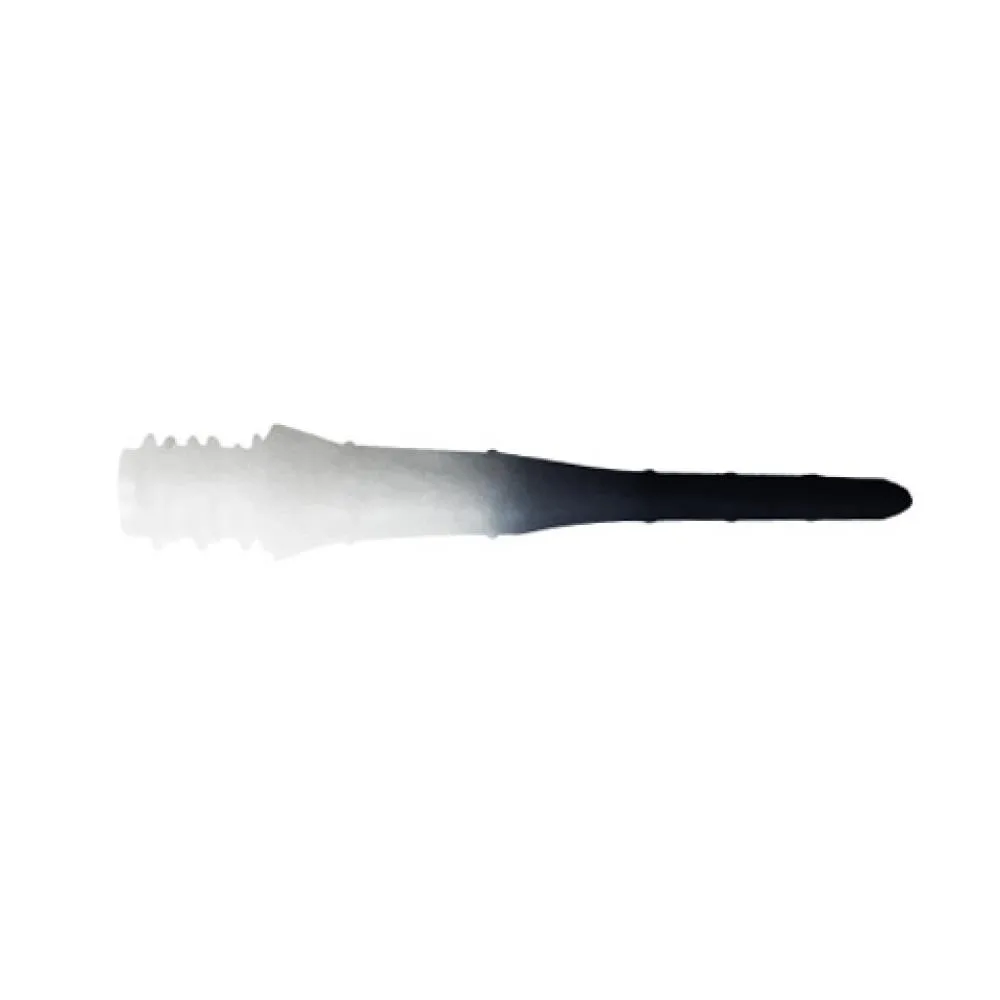 Lippoint Premium Two Tone Gradient Black White Natural N9 2ba 25mm Dart Tips 30 Pack