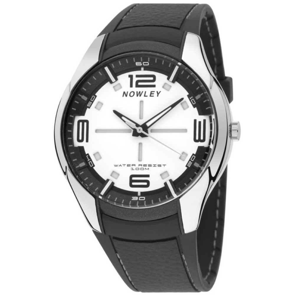 Reloj Nowley Racing Black White