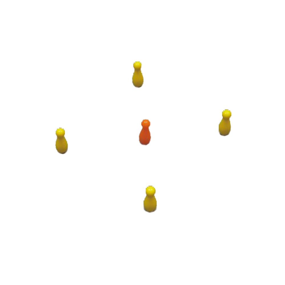 Set de Pequeños Bolos Birilli Poliester de 25mm Fibis