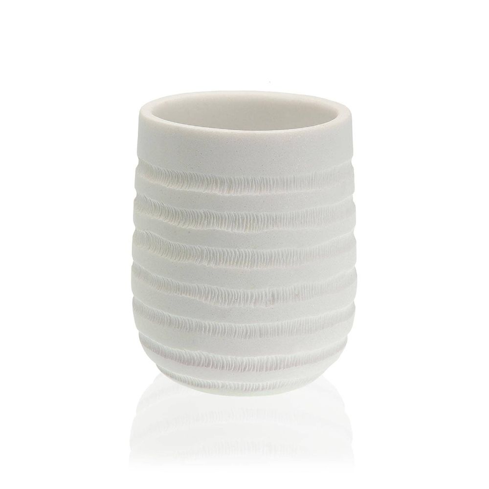 Vaso baño blanco resina modelo Marquin